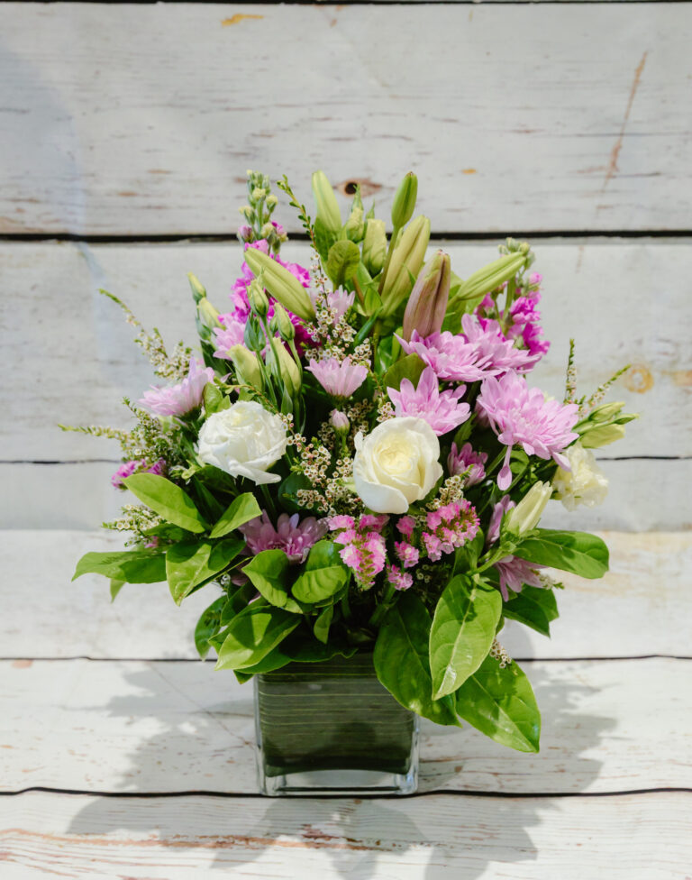 Flower arrangements in a vase