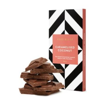 Koko Black Caramelised Coconut milk chocolate block 80g