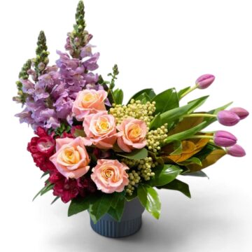 Galah – Pink Arrangement in a Ceramic Pot